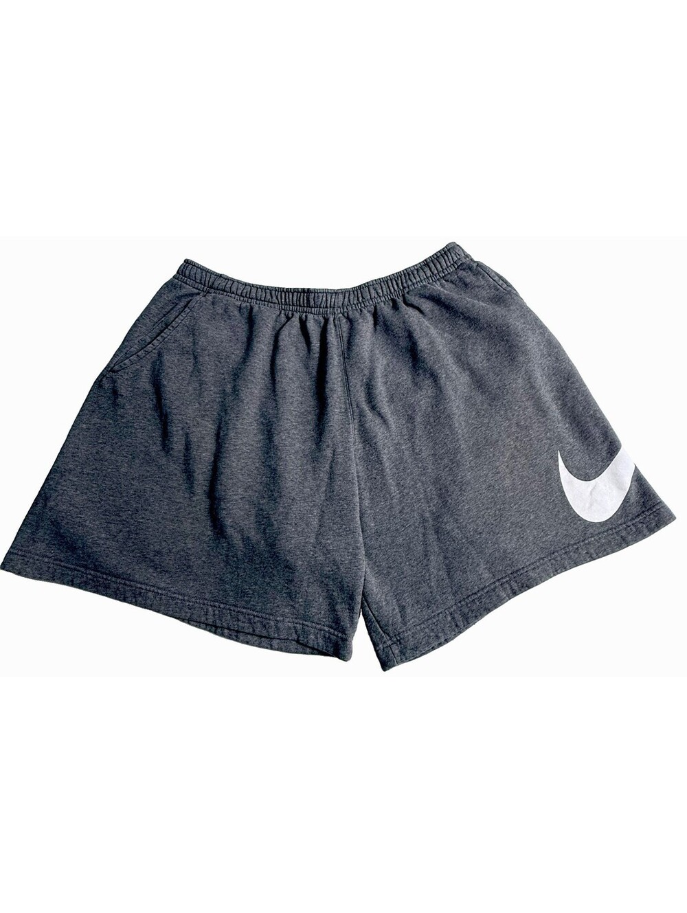 Nike Sportswear Club Fleece Shorts Men Size 4XL Gray Swoosh Logo BV2721-071